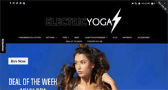 Desktop Screenshot of electricyoga.com